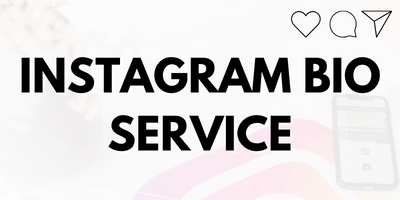 Instagram Bio Service
