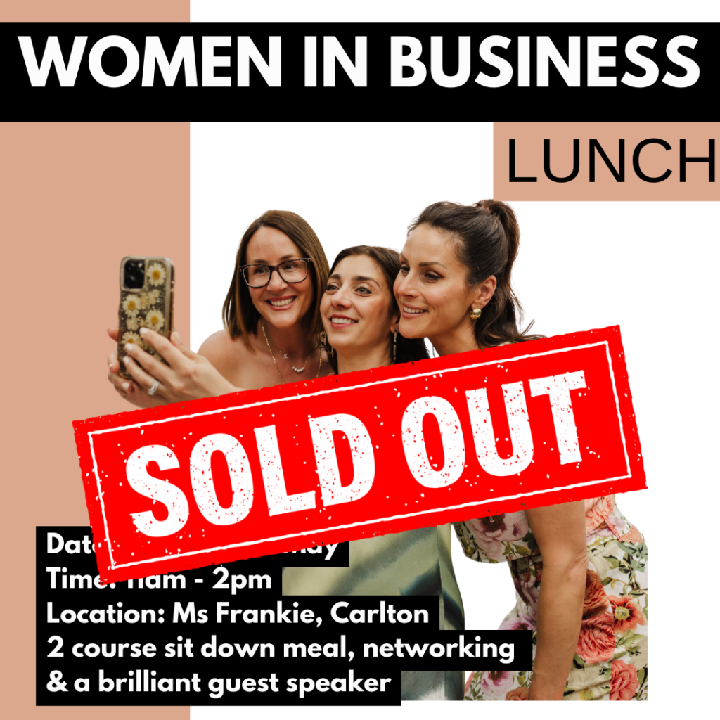 sold out Women in Business Event
