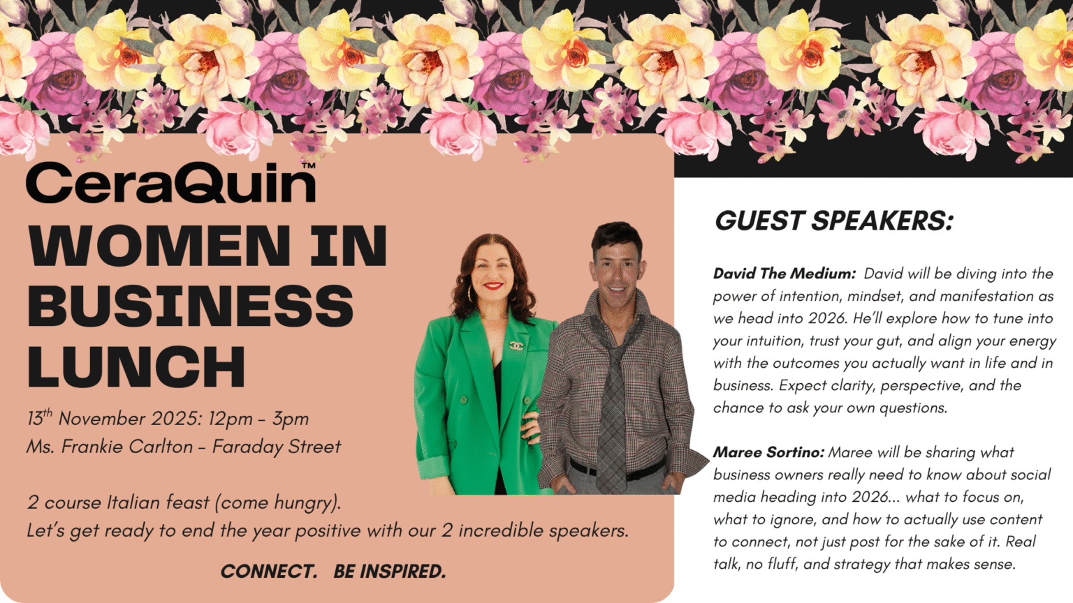 women in business lunch